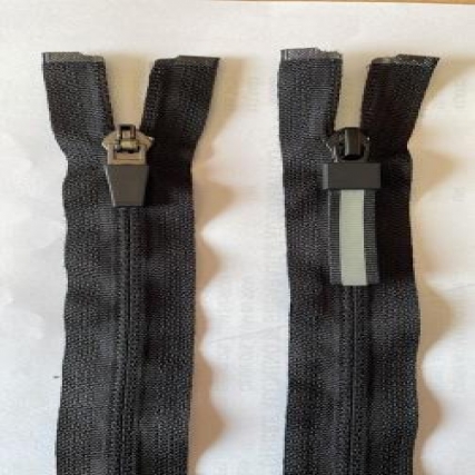 Cierre reverso desmontable 65 cm x unid