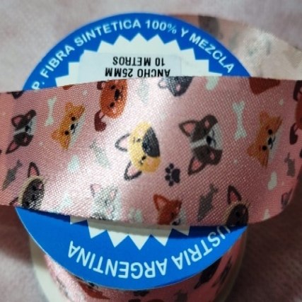 Cinta perros y gatos nro 5 x 10 mt