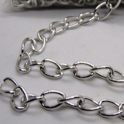 Cadena aluminio 2*1 cm x 10 mt 