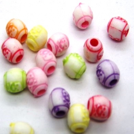 Dije barrilito calavera 7 mm x 100 gs