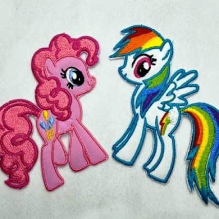 Aplicacion bord.pony rainbow x unid