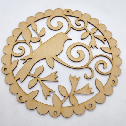 AtrapasueÑo mandala pajar. 19.5 cm x uni