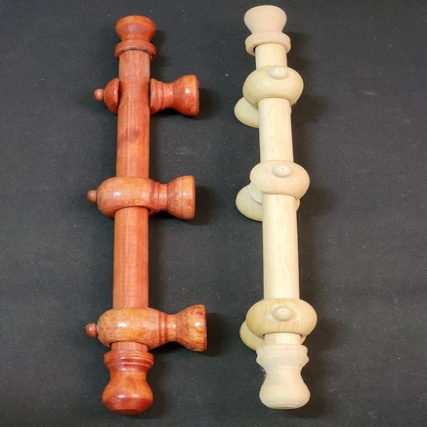 Barral kit madera 22mm*2 mt natural un