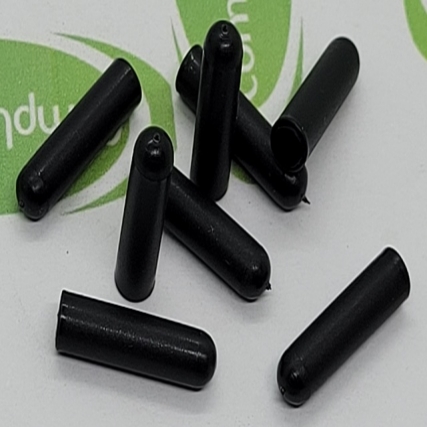 Puntera para cordon negro x 50 unid