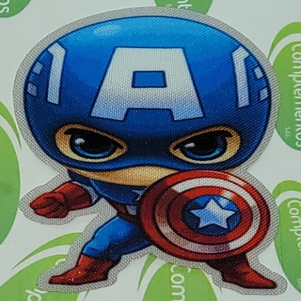 Aplicacion estam.cap america bb 6*9 x 5u