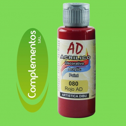 Pintura ad acrilica x 60 ml