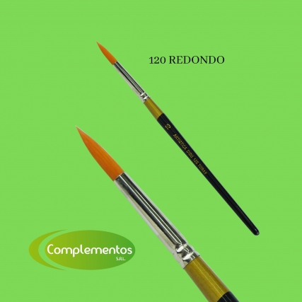 Pincel s.120 nº  0 redon.m/c toray x uni