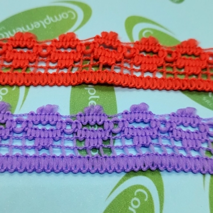 Puntilla de nylon 2.5 cm x 10 mts