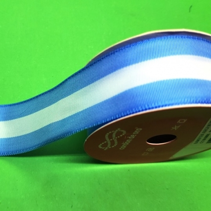 Cinta bandera argentina nro 5 x 10 mts