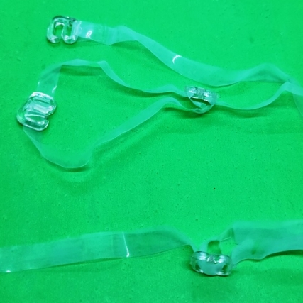 Bretel silicona 6 mm g/p x 6 pares