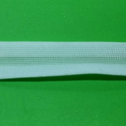 Cinta bies poliamida 2cm x 50 mts blanco