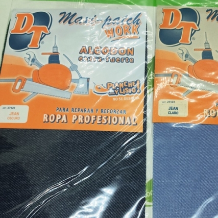 Reparador rect. jeans 12*24 x 6 unid