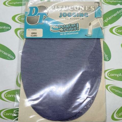 Parche jogging algodon x 6 pares