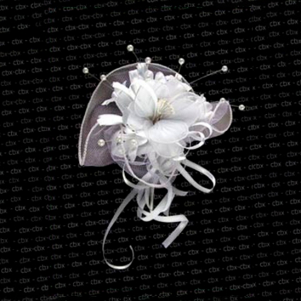 Bouquet de flores blancas x 6 unid