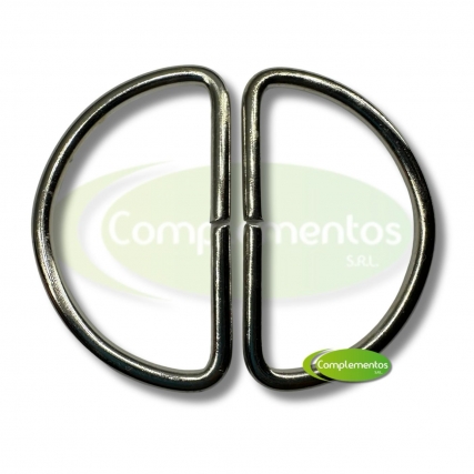 Medialuna metalica p/40*3 x 50 uni