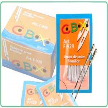 Aguja de maquina fliar pta bolita xsobre