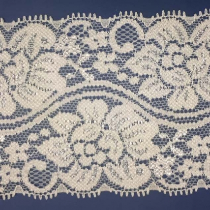 Puntilla de lycra x 20 yd