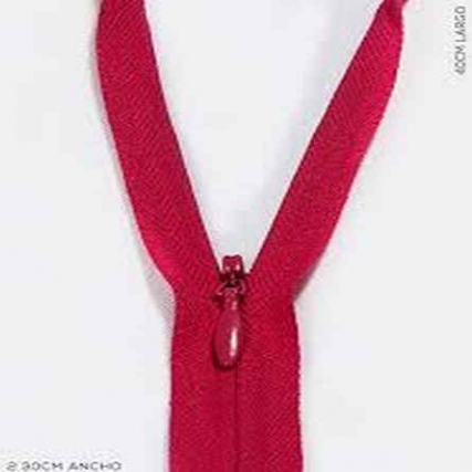 Cierre invisible 30 cm x unid