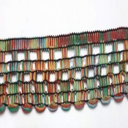 Puntilla de nylon arco iris x 10 mts