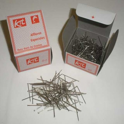 Alfiler en caja 25 gs x 12 unid.