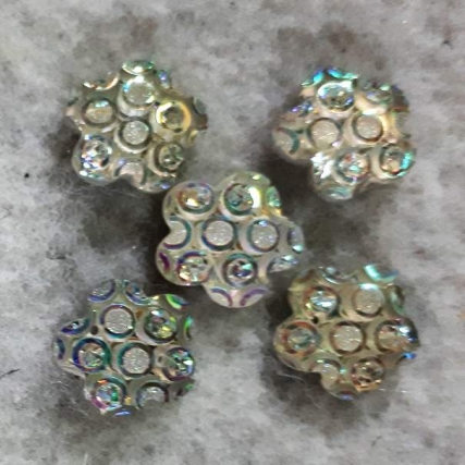 Gema coser 3d flor torn 14mm x 50 unid