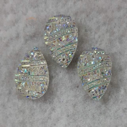 Gema coser 3d gota torn 12x13mm 50 uni