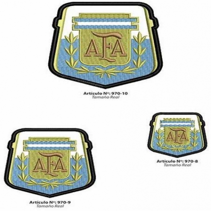 Aplicacion escudo afa md x 4 unid