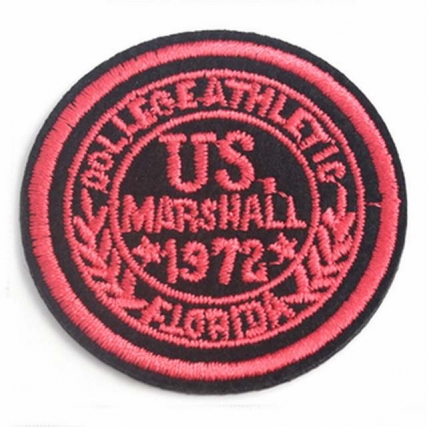 Aplicacion bordada us marshall x 5 unid