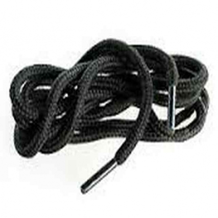 Trenza p/calz redondo 150 cm x doc negro