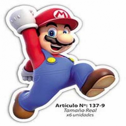 Aplicacion video juego grande x 6 unid