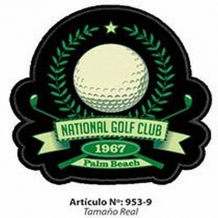 Aplicacion escudo golf x 6 uni