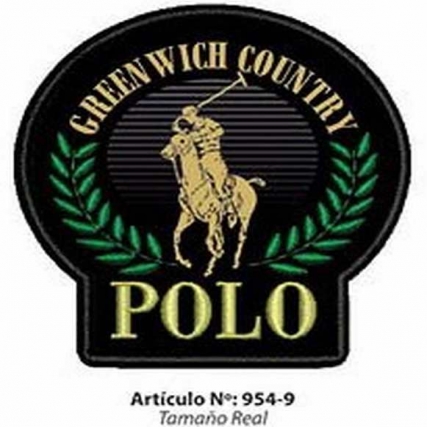 Aplicacion escudo polo x 6 unid