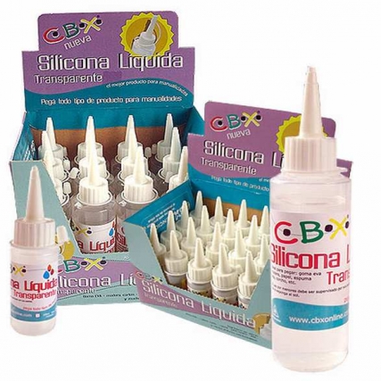 Silicona liquida x 100 ml x 12 unid