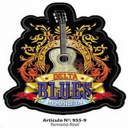 Aplic. bord. est. escudo rock x 6