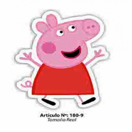 Aplicacion personaje chancha gde x 6 un