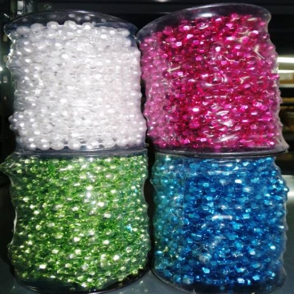 Perla peg.fac. 6 mm metal. x 30  mts