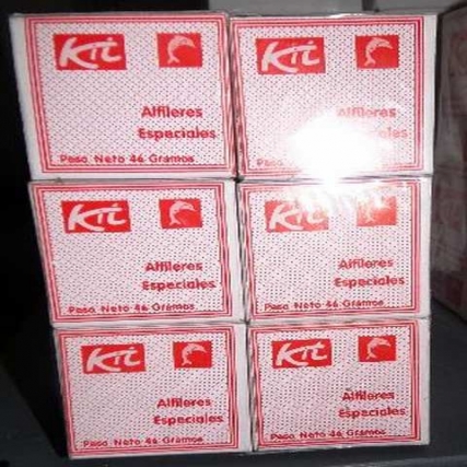 Alfiler en caja 46 gs x 12 unid.