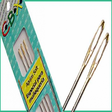 Aguja soft 90 mm x 3 unid x 6 sobres