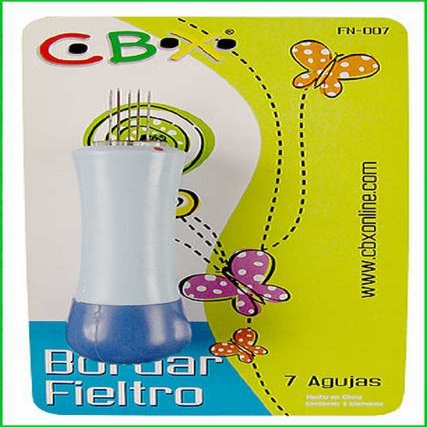 Aguja de fieltro en set x unid