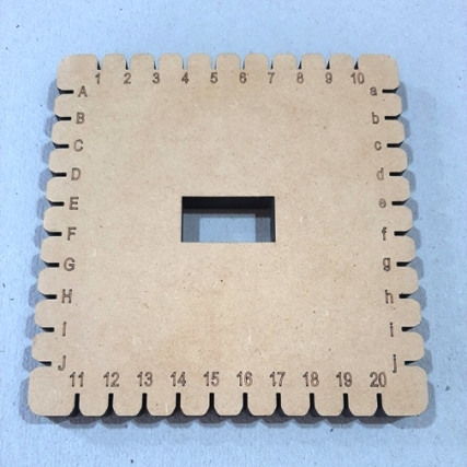 Telar kumihimo cuadrado 12*12 x 3 uni