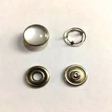 Broche perla de bronce 11 mm x 200 uni