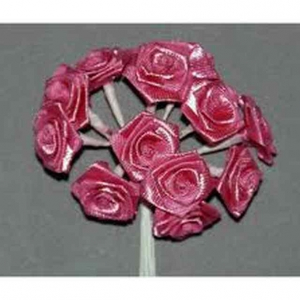 Flor rococo c/tallo chica x gsa