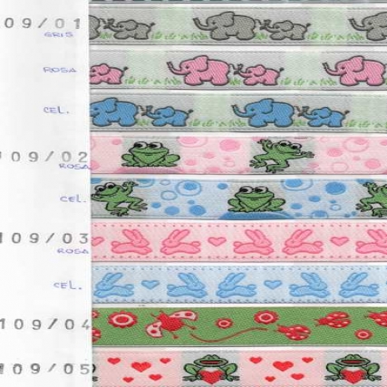 Galon bord. infantil 20 mm x 10 m comb.