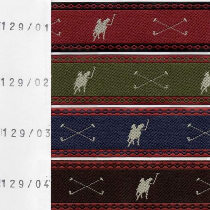Galon bord. polo 33 mm x 10 m comb