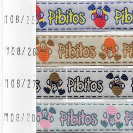 Galon bord.infantil 2cm x 10 m comb.