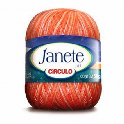 Hilo crochet alg. janete  x 50 gs