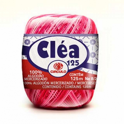 Hilo crochet clea x 125 mts