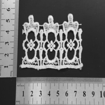 Guipure pol. 4.5cm blanco x 15 yd