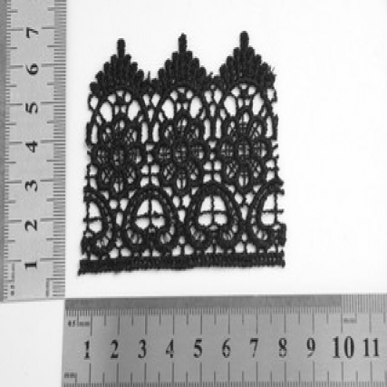 Guipure pol. 6.5cm flor x 15 yd