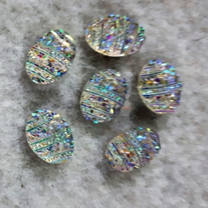 Gema coser 3d ovaltorn 13x9mm 50 unid